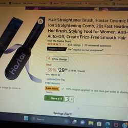 Hastar hair Straightener Brush