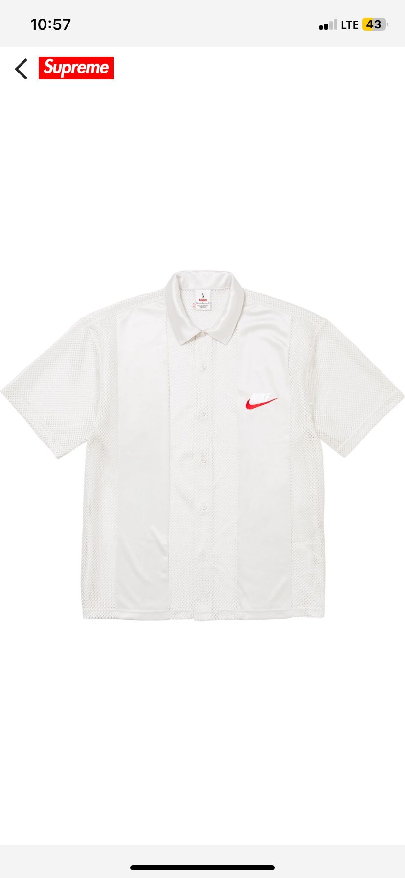 Supreme Nike Shirt