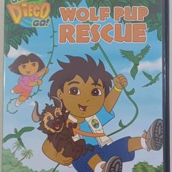 Dvd Go Diego Go! / Wulf Pup Rescue