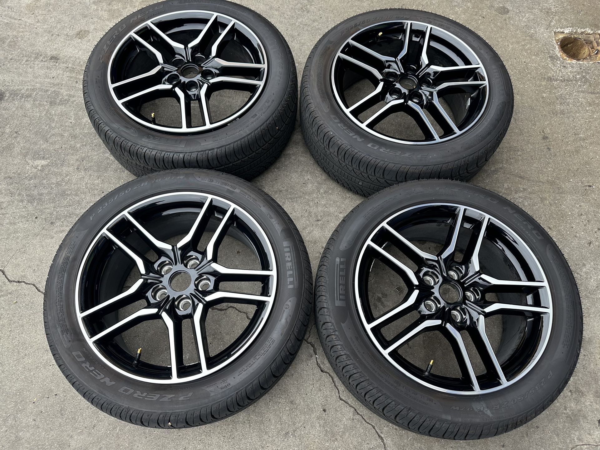 18” Ford Mustang GT OEM Factory Wheels with Tires