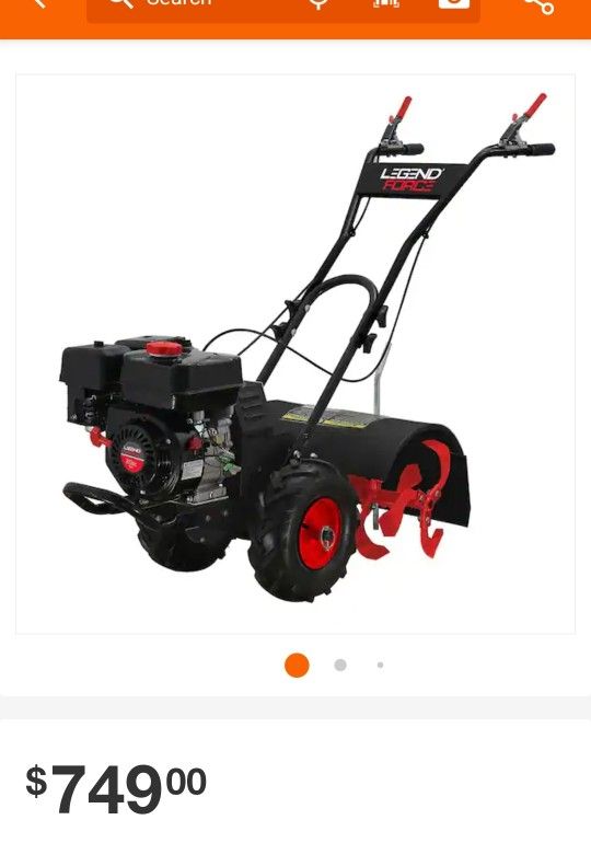 4 Cycle Gas Rear Tine Tiller