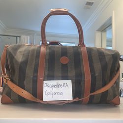 Authentic Fendi Travel Bag