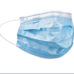 Disposable 3-Ply Fabric Face Mask (Box of 50)