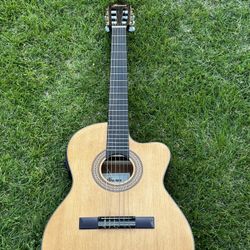 Ibanez Classical Guitar Thin-line ( Mexico Version ) / Takamine Case 