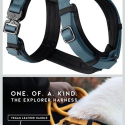 Visit the MADE TO ROAM Store
4.6
4.6 out of 5 stars
(768)
MADE TO ROAM Premium Explorer Harness - Y-Shaped Dog Harness with Adjustable Durable Nylon,