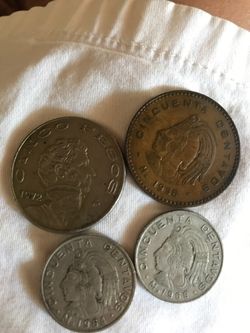 Mexican coins