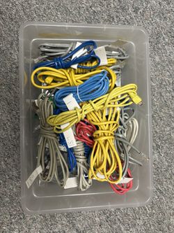 Various Cat5 &. Cat5 Cables