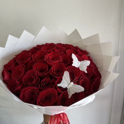 50 Red Rose Bouquet 