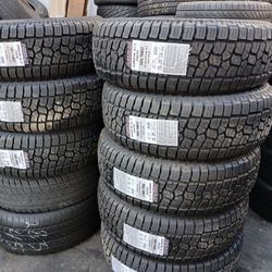 4 New Tires Installed/ 4 Llantas Nuevas Instaladas 275/60/20 Arisun 