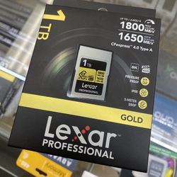 Lexar 1tb Cfexpress Type A Gold