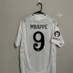 Real Madrid 2024-25 Home Mbappe Jersey (small Medium Large XL 2X)
