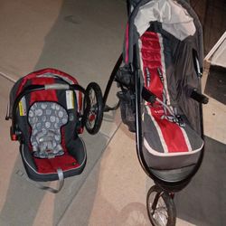 Baby Stroller With Car Seat 