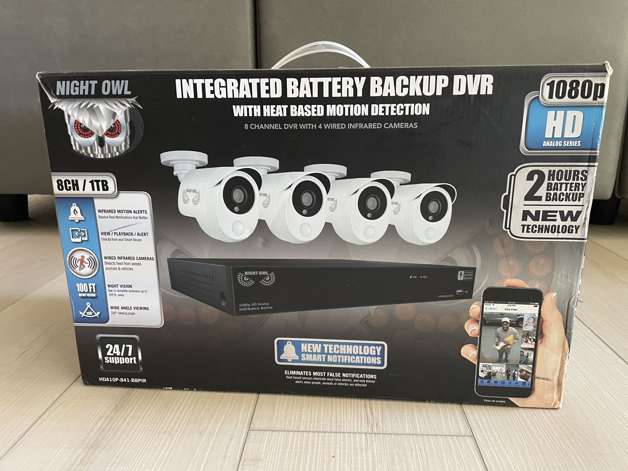 Security Camera + DVR Security System