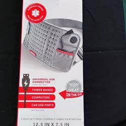 Never Used On The Go Heating Pad 