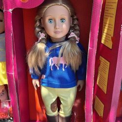 NEW OUR GENERATION DOLLS  $30 EACH 