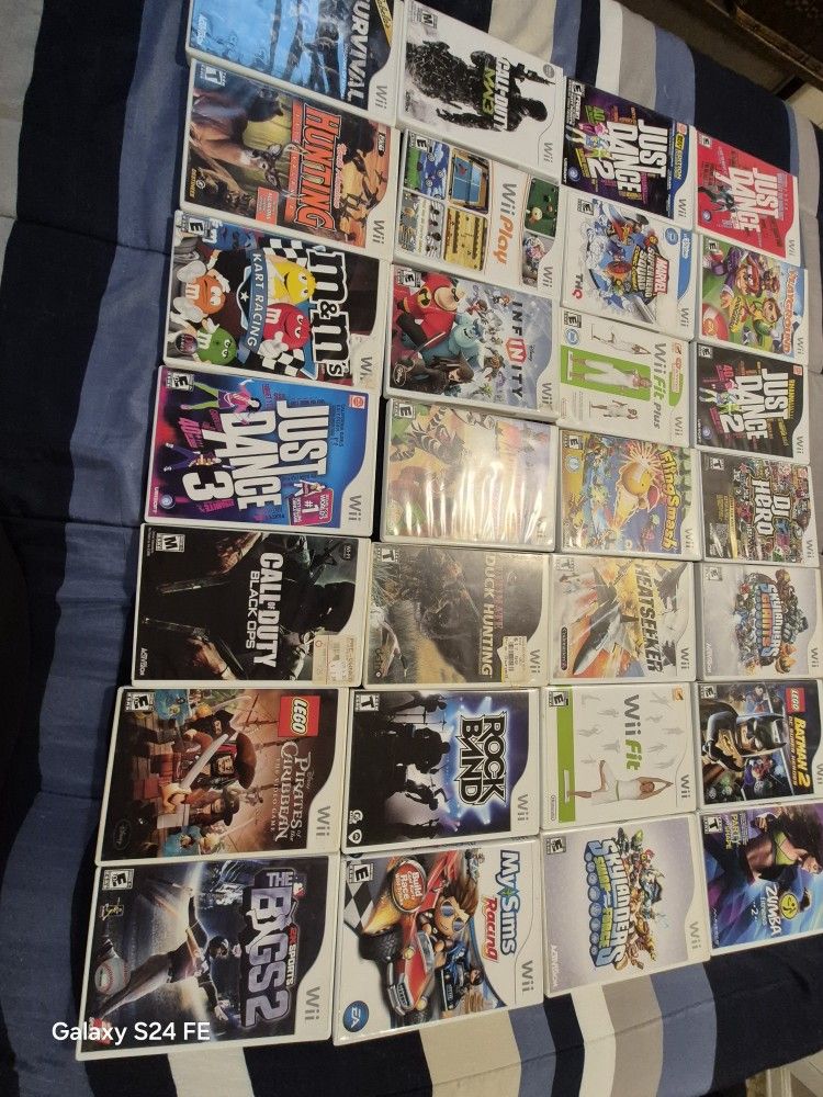 Lot Of Nintendo Wii Games