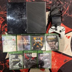 Xbox one with games