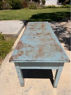 Vintage industrial coffee table