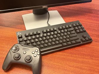 Gaming set - Steelseries Stratus Controler, Logitech Keyboard & Dell monitor