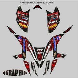 KFX450R GRAPHIC KIT