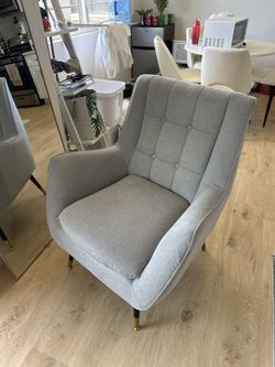 Perfect Condition Gray Chair