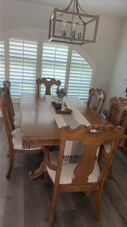 Dinning table set and Buffet