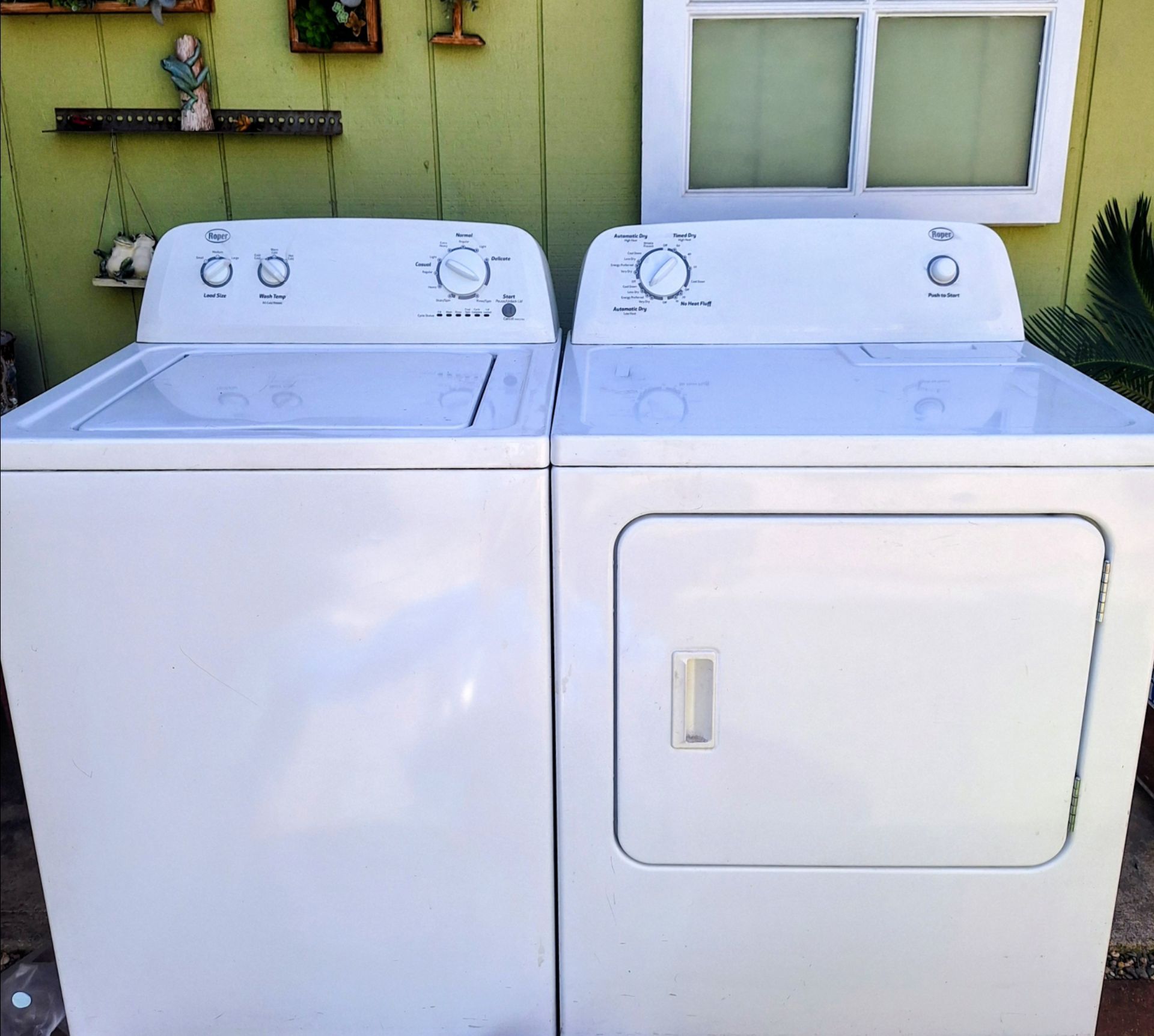 Roper (made by Whirlpool) washer and dryer set