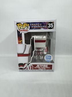 Funko Pop Jetfire No. 35 Exclusive W/ Protector New Sealed