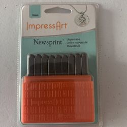 ImpressArt 3mm Uppercase