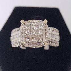 14k 6.8g LDS ENGAGEMENT RING 1.25KW
