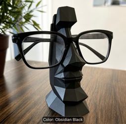 Moai Statue Eyeglasses Holder Stand