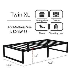 Twin XL Platform Bed Frame