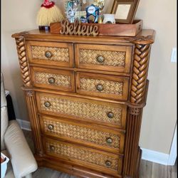 Beautiful Tommy Bahama Style Tall Chest 