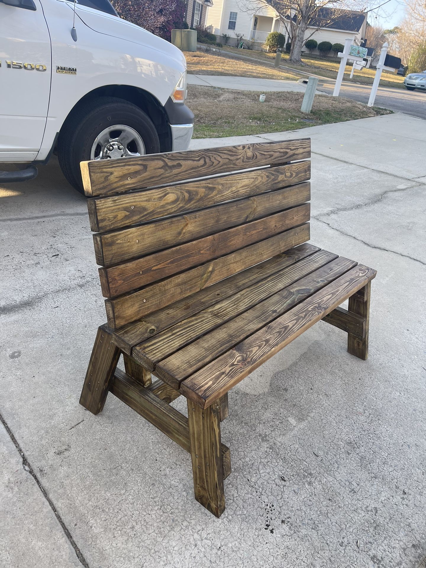 Wooden Bench