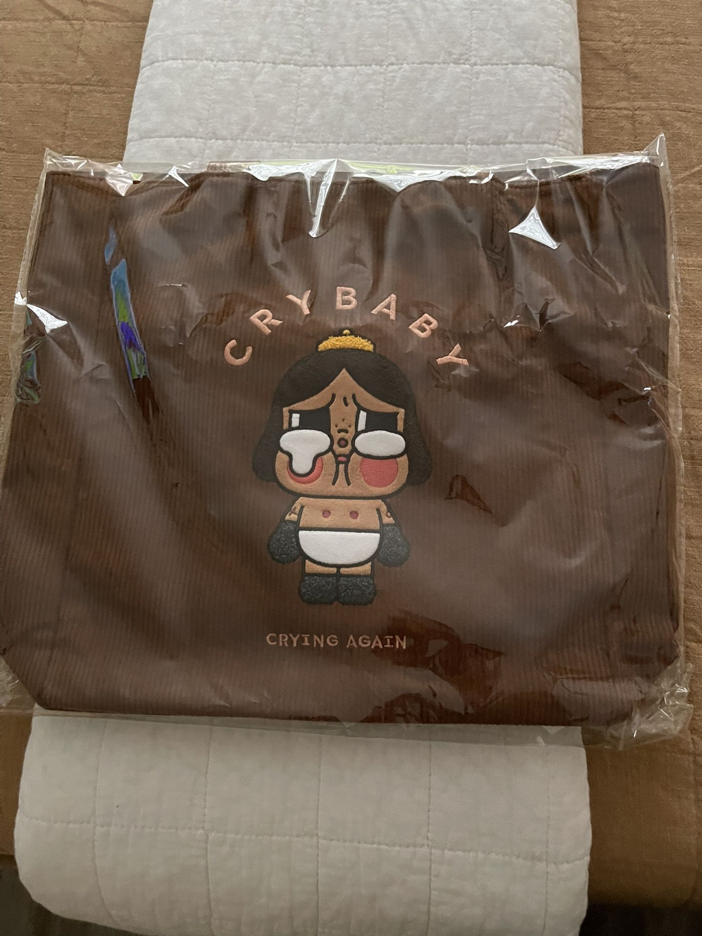 Cry Baby Pop Mart Tote