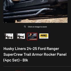 2024+ Ford Ranger Super Crew Trail Armor Panel