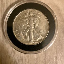 1946-P Walking Liberty - XF/AU - High Grade