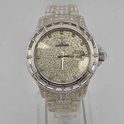 🦖ToyWatch Iced-Out Crystal Quartz Watch - Working, New Battery (40mm)🦖