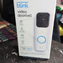 New Blink Video Doorbell 