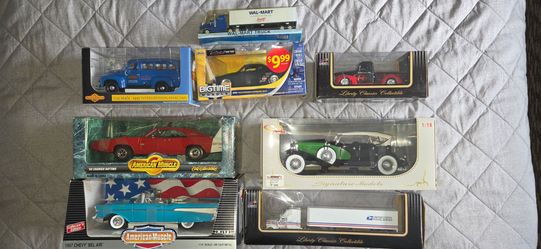 Diecast car collection