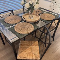 Beautiful decorated dining table