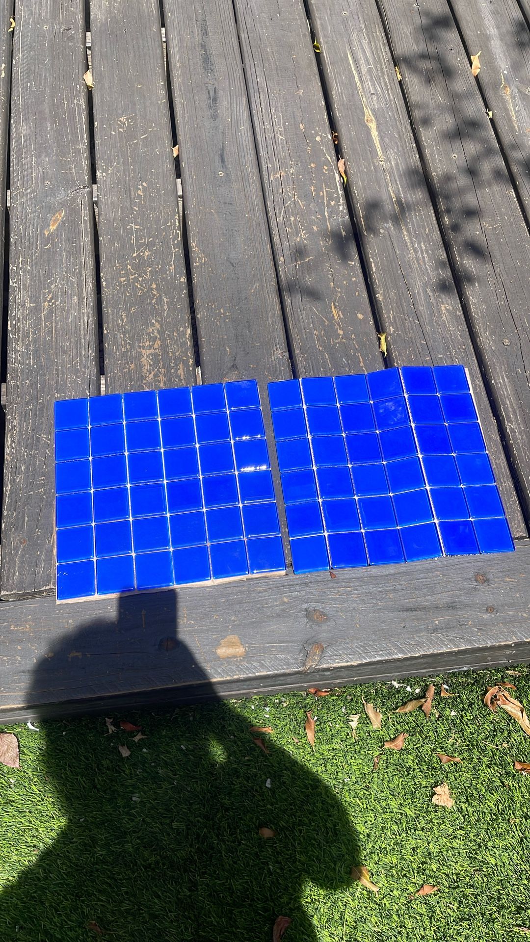 Glascera 2’ Mosaic tarutao Blue Tiles.