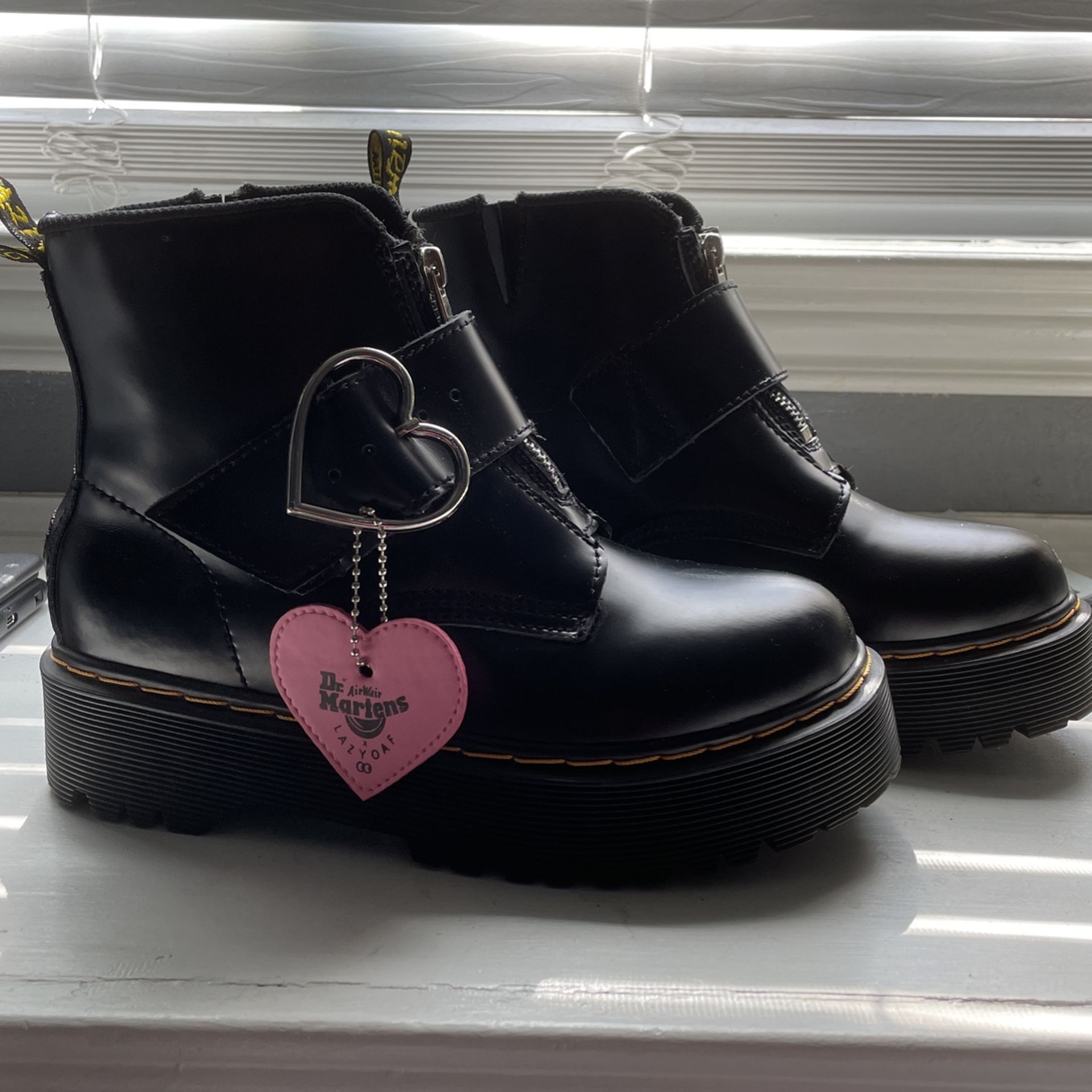 Love Heart Buckle Platform Boots for Sale in Round Rock, TX OfferUp