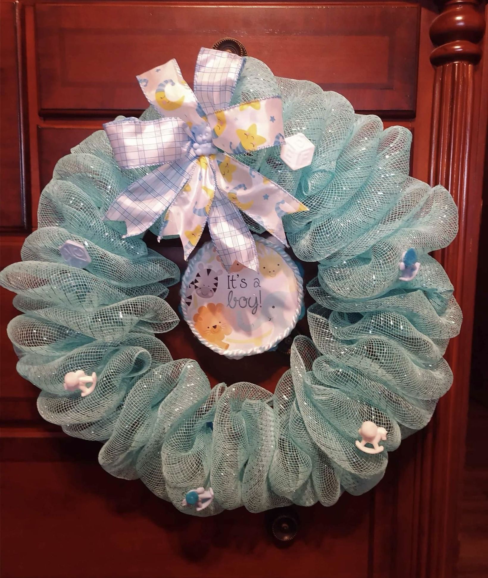 New wreath “ It’s A Boy”
