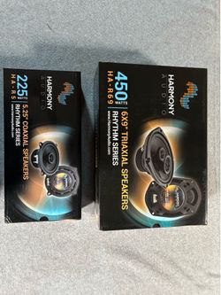 NEW Harmony Audio Speaker Bundle - 6x9 & 5.25 Car Speakers