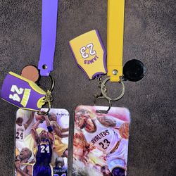 Lakers ID Badge/keychain 