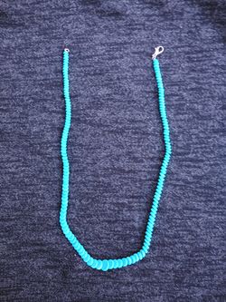 Sleeping Beauty turquoise necklace 17 inch