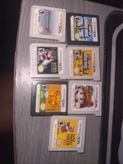 Super Mario Bros 1&2,3d World,maker,kart 7,Luigi’s Mansion,phineas And Ferb 3ds