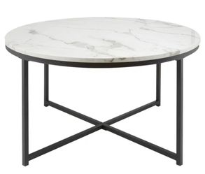Faux Marble Coffee Table