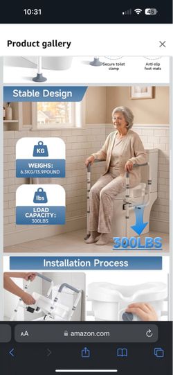 Toilet riser seat